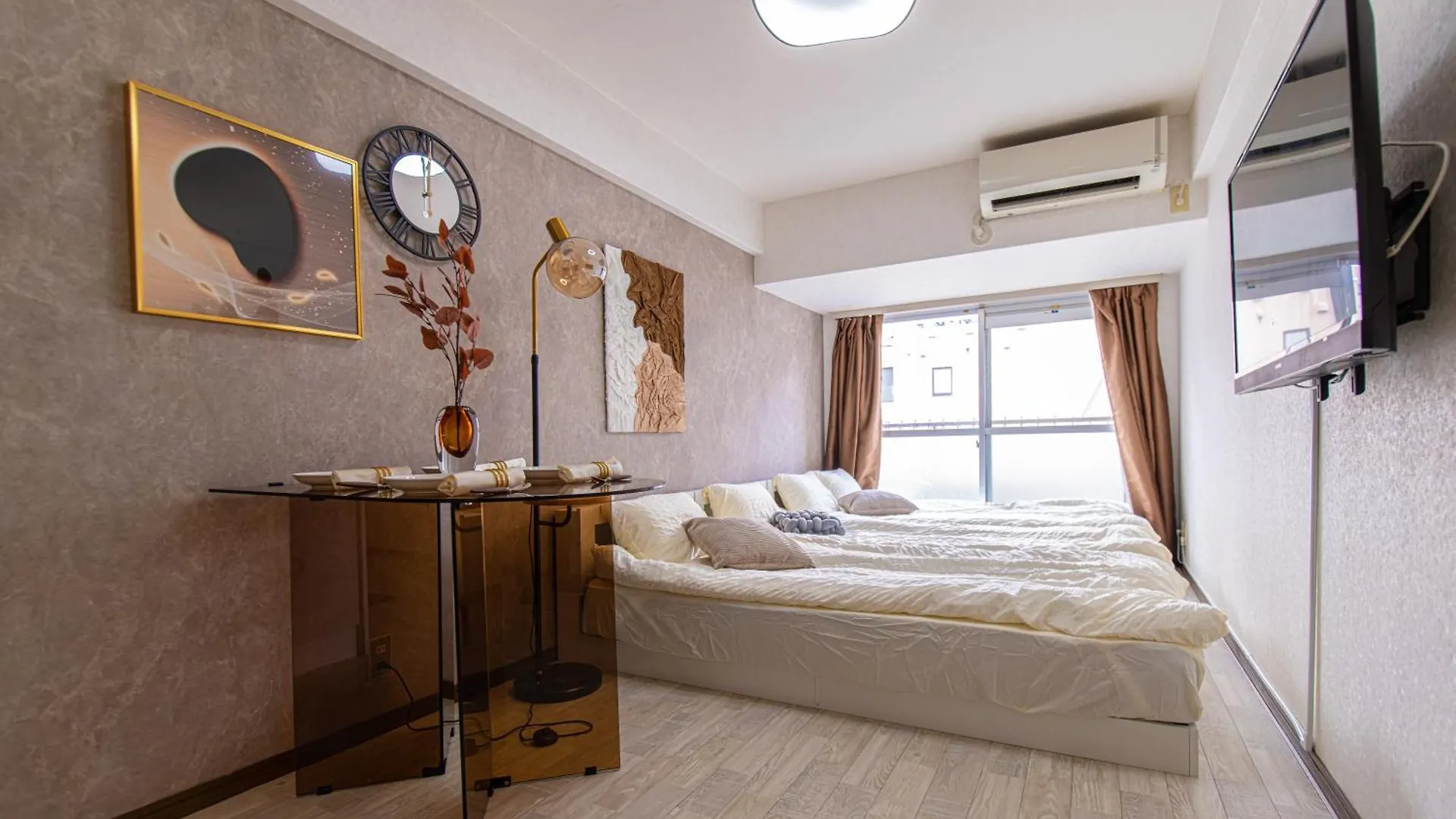 Aparthotel G59A新宿最中心 東新宿站5分-Shinjuku Center 5 Mins To Station, Max 3 直达新宿 涉谷 表参道 池袋 上野 代代木 银座 原宿 Tokyo Japan