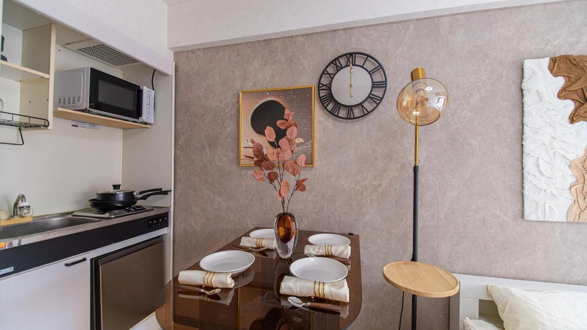 Aparthotel G59A新宿最中心 東新宿站5分-Shinjuku Center 5 Mins To Station, Max 3 直达新宿 涉谷 表参道 池袋 上野 代代木 银座 原宿 Tokyo